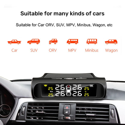 Sistema de monitoreo de presión de neumáticos (TPMS) con energía solar