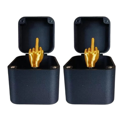 Caja Sorpresa de Broma Decoración Oficina y Escritorio - Regalo Divertido Navideño