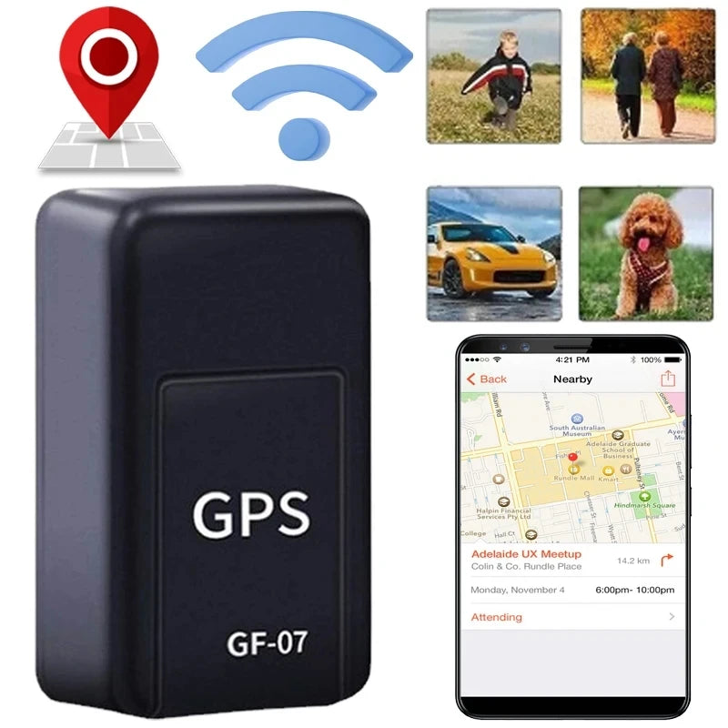 🛰️ Mini Rastreador GPS GF-07 – Seguridad