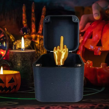 Caja Sorpresa de Broma Decoración Oficina y Escritorio - Regalo Divertido Navideño